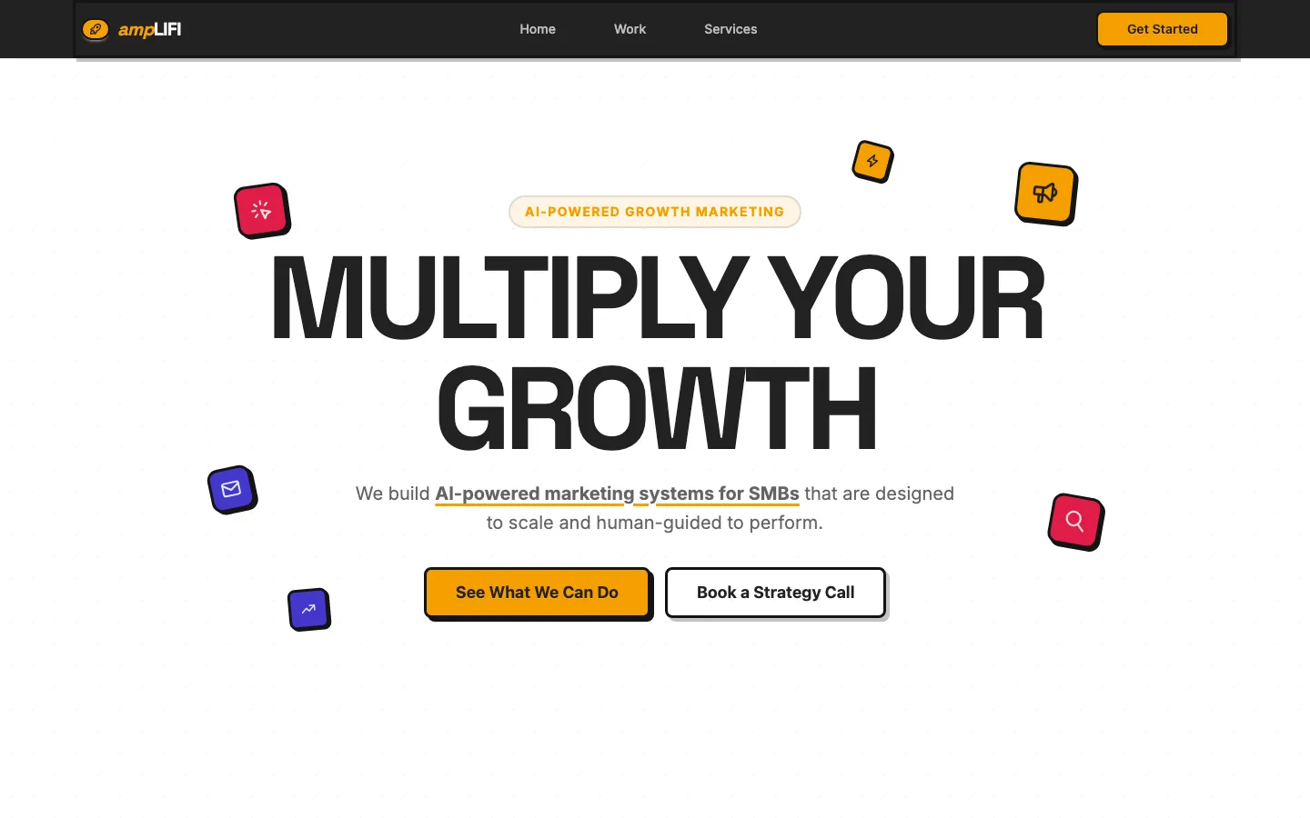 Marketing agency — neon