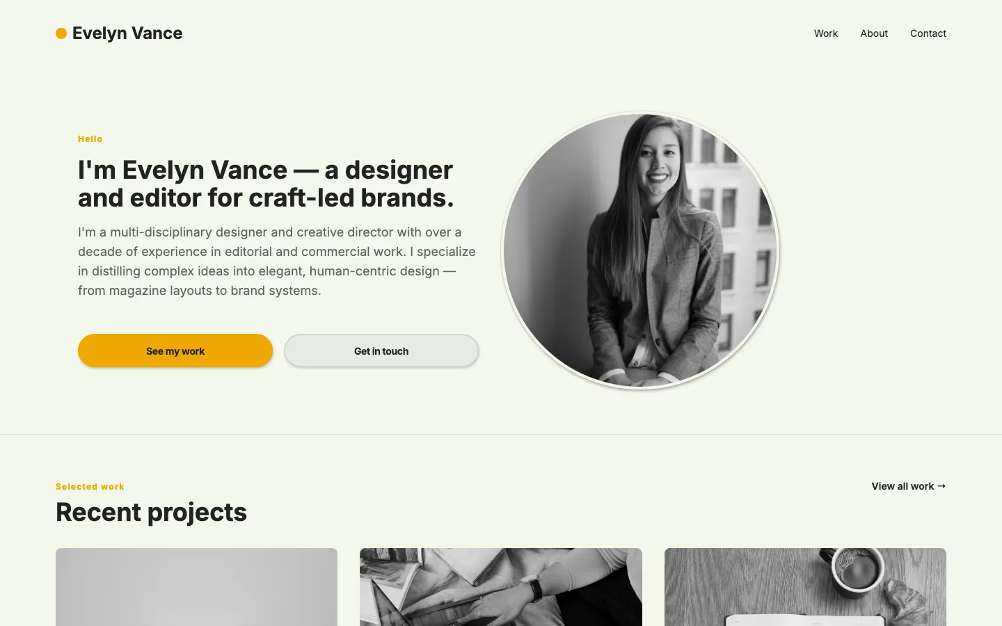 Writer & editor portfolio